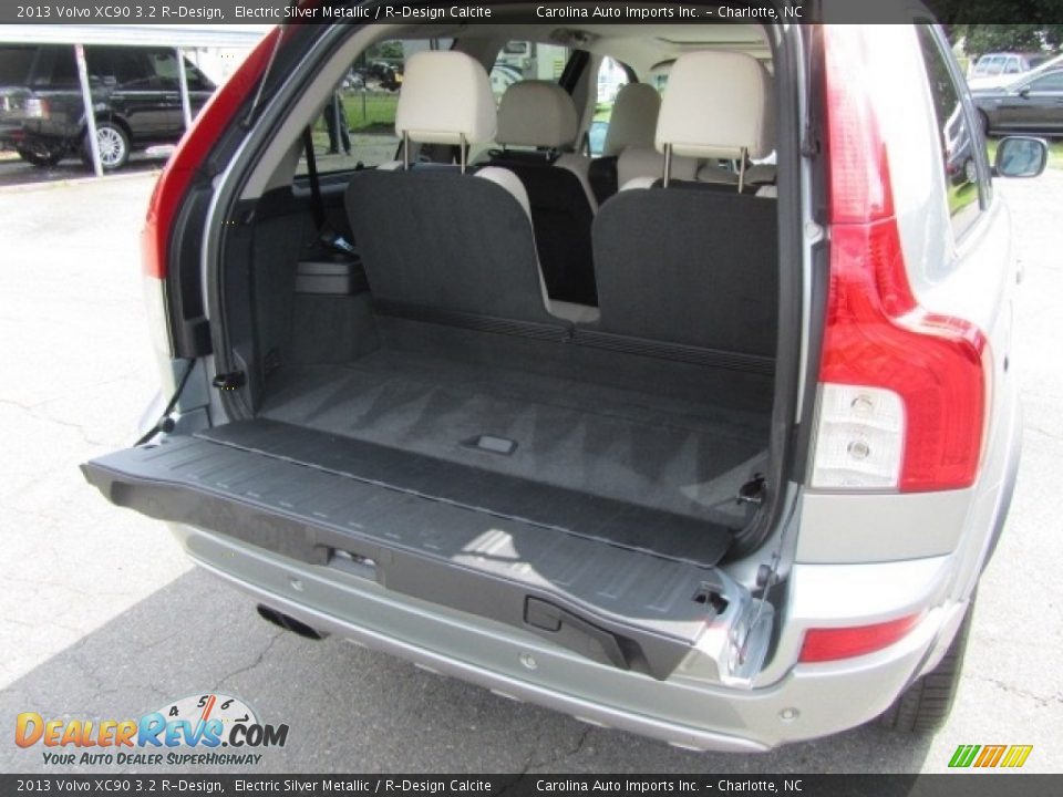 2013 Volvo XC90 3.2 R-Design Electric Silver Metallic / R-Design Calcite Photo #20