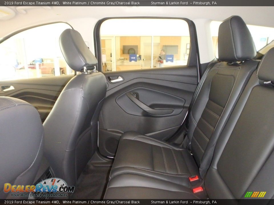 2019 Ford Escape Titanium 4WD White Platinum / Chromite Gray/Charcoal Black Photo #8