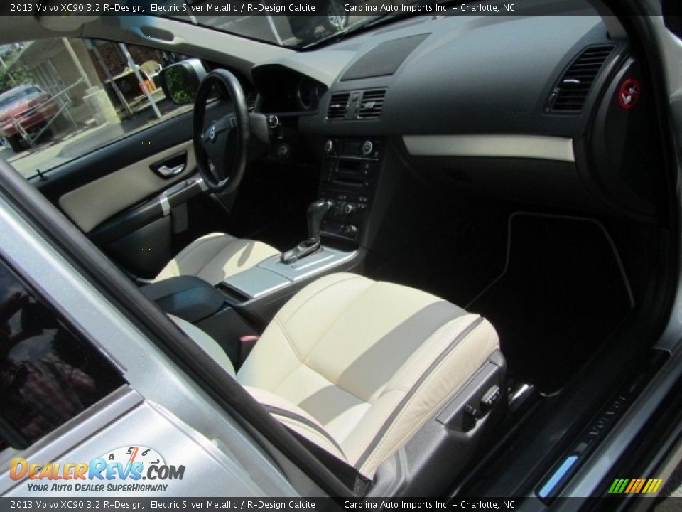 2013 Volvo XC90 3.2 R-Design Electric Silver Metallic / R-Design Calcite Photo #21