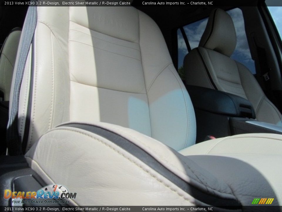 2013 Volvo XC90 3.2 R-Design Electric Silver Metallic / R-Design Calcite Photo #22