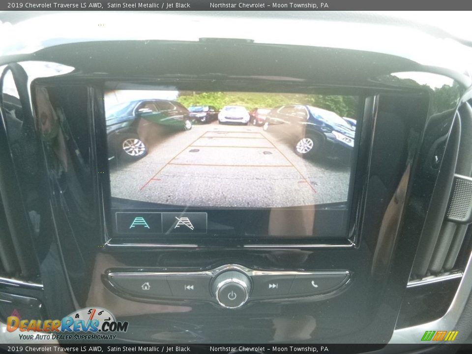 2019 Chevrolet Traverse LS AWD Satin Steel Metallic / Jet Black Photo #19