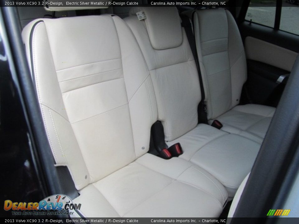 2013 Volvo XC90 3.2 R-Design Electric Silver Metallic / R-Design Calcite Photo #24