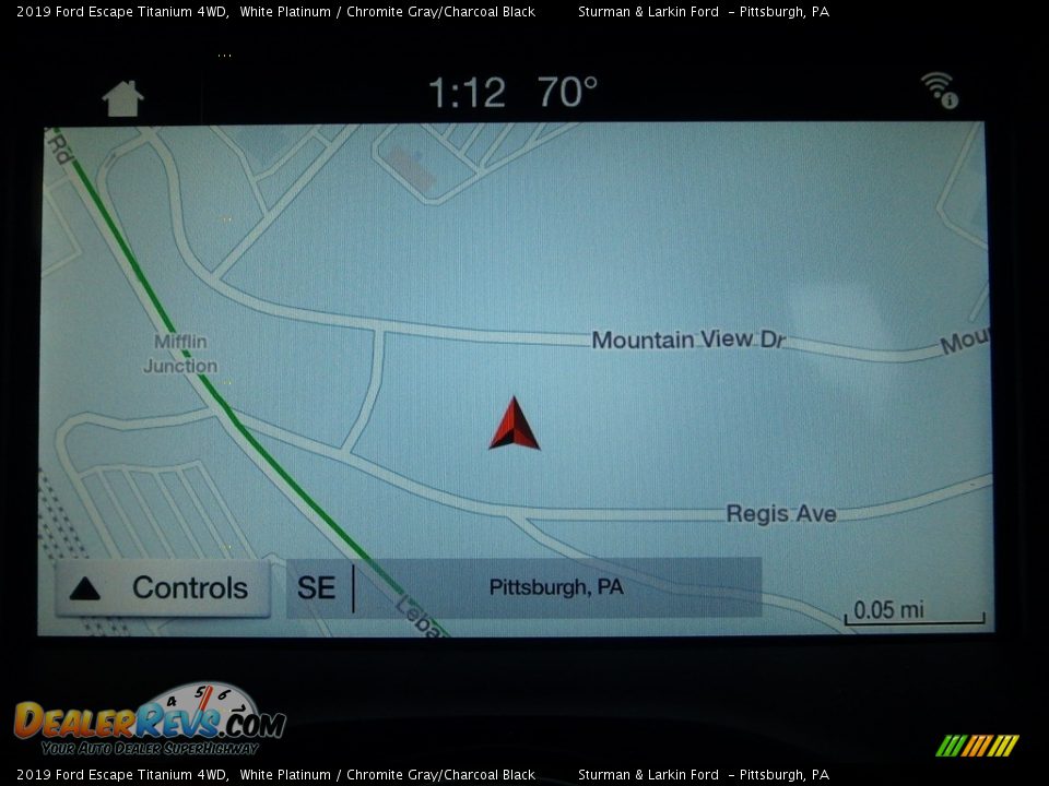 2019 Ford Escape Titanium 4WD White Platinum / Chromite Gray/Charcoal Black Photo #13