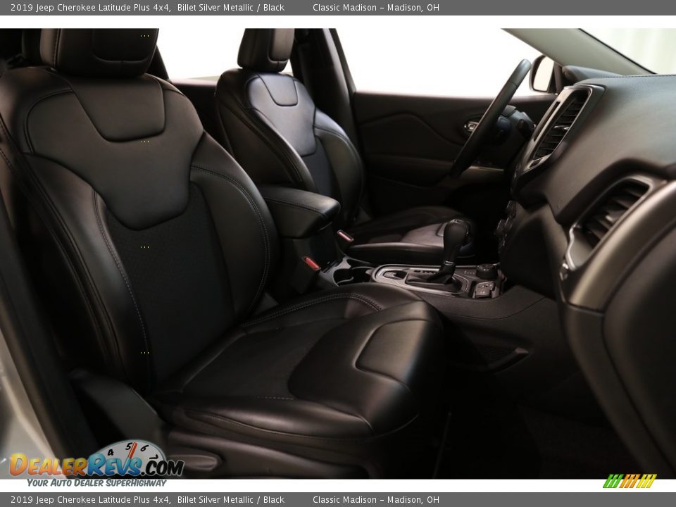 2019 Jeep Cherokee Latitude Plus 4x4 Billet Silver Metallic / Black Photo #20