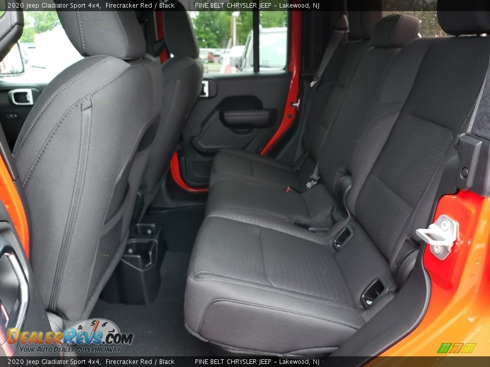 Rear Seat of 2020 Jeep Gladiator Sport 4x4 Photo #6