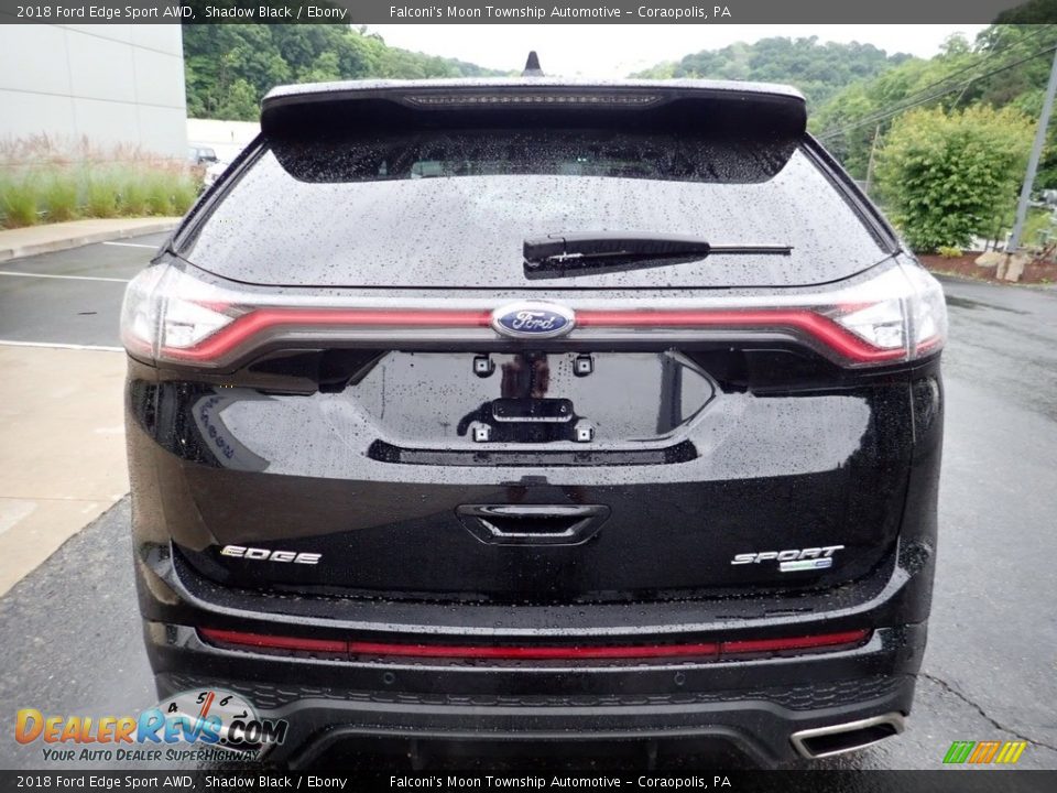 2018 Ford Edge Sport AWD Shadow Black / Ebony Photo #3