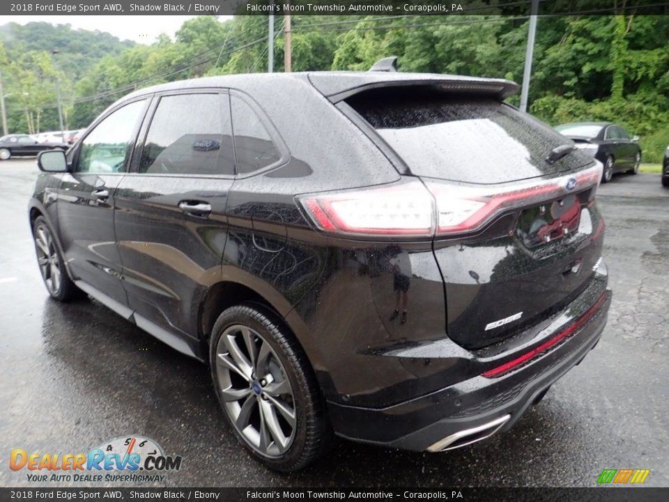 2018 Ford Edge Sport AWD Shadow Black / Ebony Photo #5