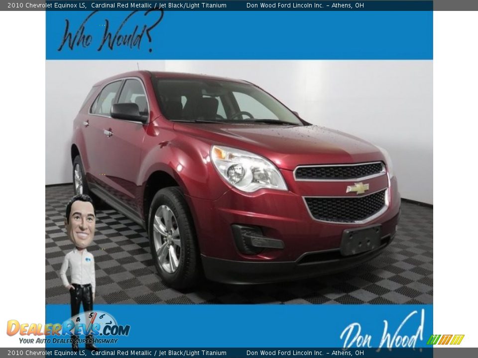 2010 Chevrolet Equinox LS Cardinal Red Metallic / Jet Black/Light Titanium Photo #1