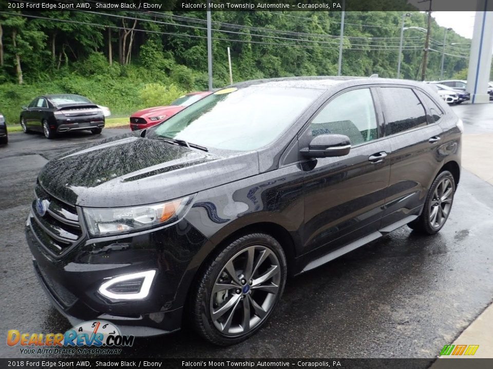 2018 Ford Edge Sport AWD Shadow Black / Ebony Photo #7