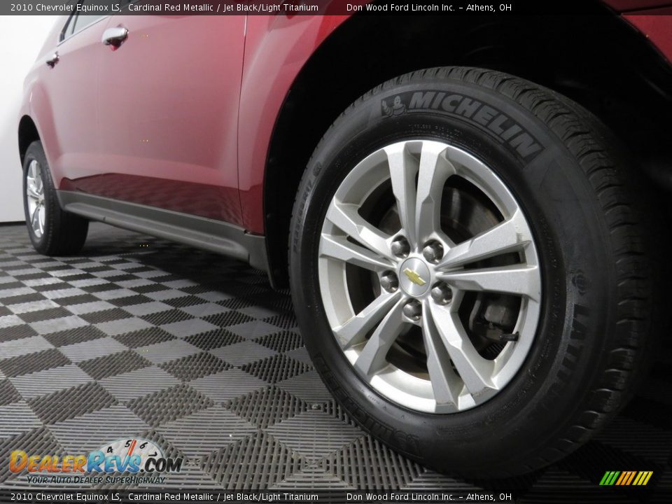 2010 Chevrolet Equinox LS Cardinal Red Metallic / Jet Black/Light Titanium Photo #3