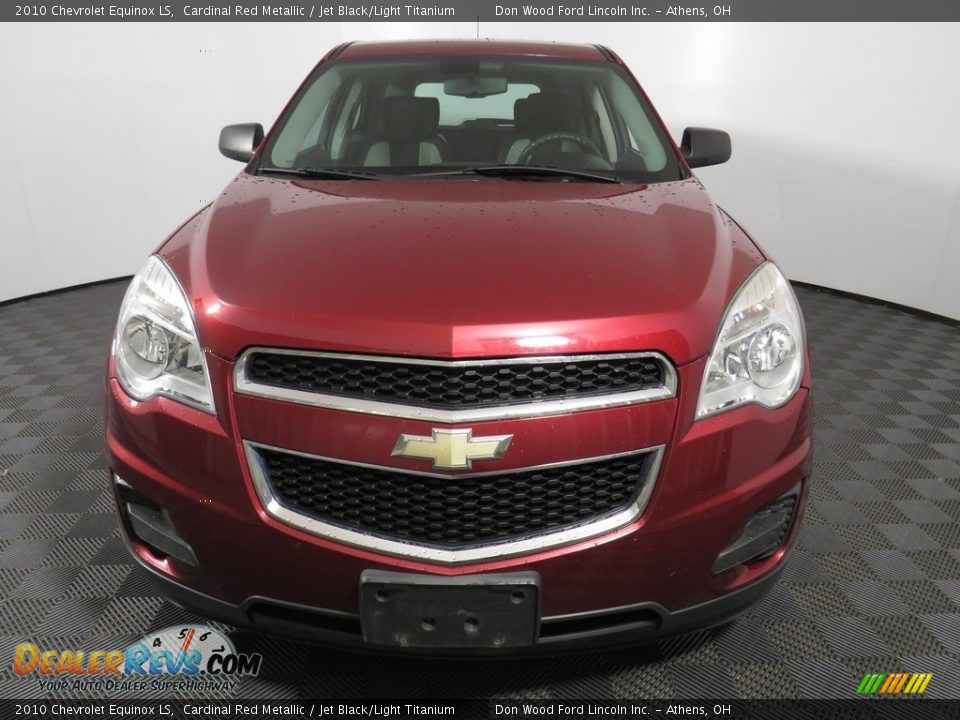 2010 Chevrolet Equinox LS Cardinal Red Metallic / Jet Black/Light Titanium Photo #4