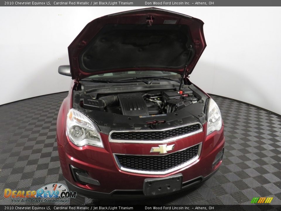 2010 Chevrolet Equinox LS Cardinal Red Metallic / Jet Black/Light Titanium Photo #5