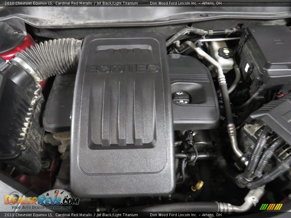 2010 Chevrolet Equinox LS Cardinal Red Metallic / Jet Black/Light Titanium Photo #6