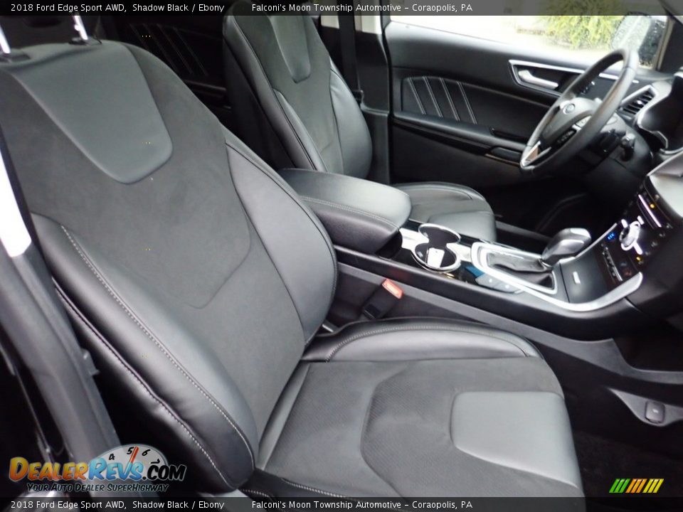 2018 Ford Edge Sport AWD Shadow Black / Ebony Photo #11