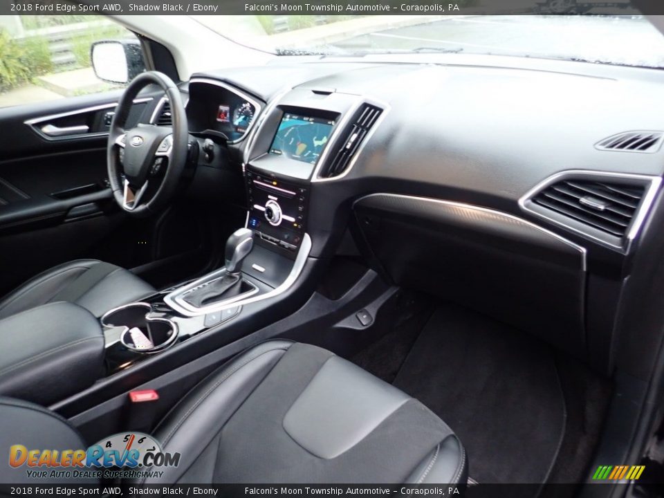 2018 Ford Edge Sport AWD Shadow Black / Ebony Photo #12