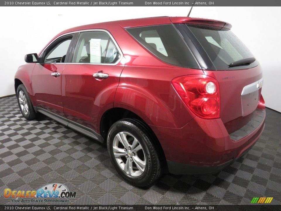 2010 Chevrolet Equinox LS Cardinal Red Metallic / Jet Black/Light Titanium Photo #9