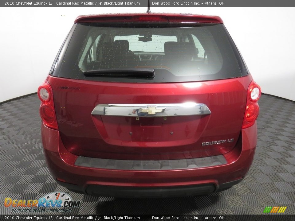 2010 Chevrolet Equinox LS Cardinal Red Metallic / Jet Black/Light Titanium Photo #11