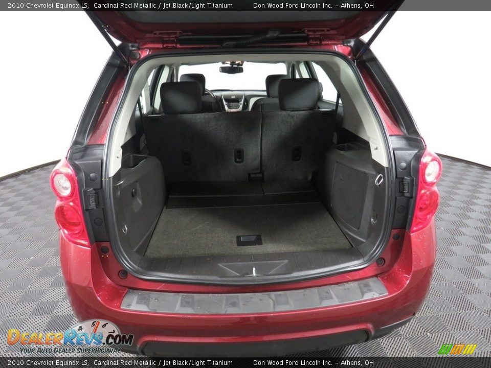 2010 Chevrolet Equinox LS Cardinal Red Metallic / Jet Black/Light Titanium Photo #12