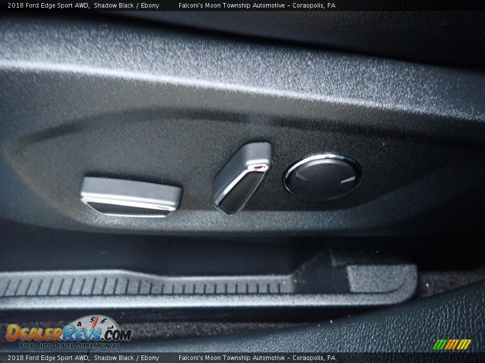 2018 Ford Edge Sport AWD Shadow Black / Ebony Photo #19