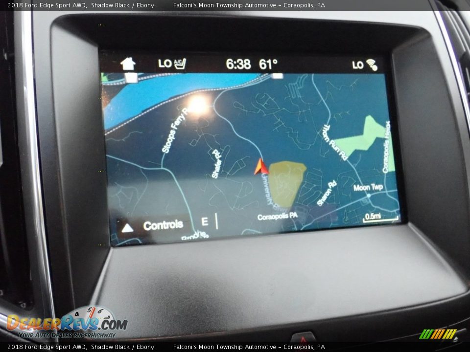 2018 Ford Edge Sport AWD Shadow Black / Ebony Photo #21