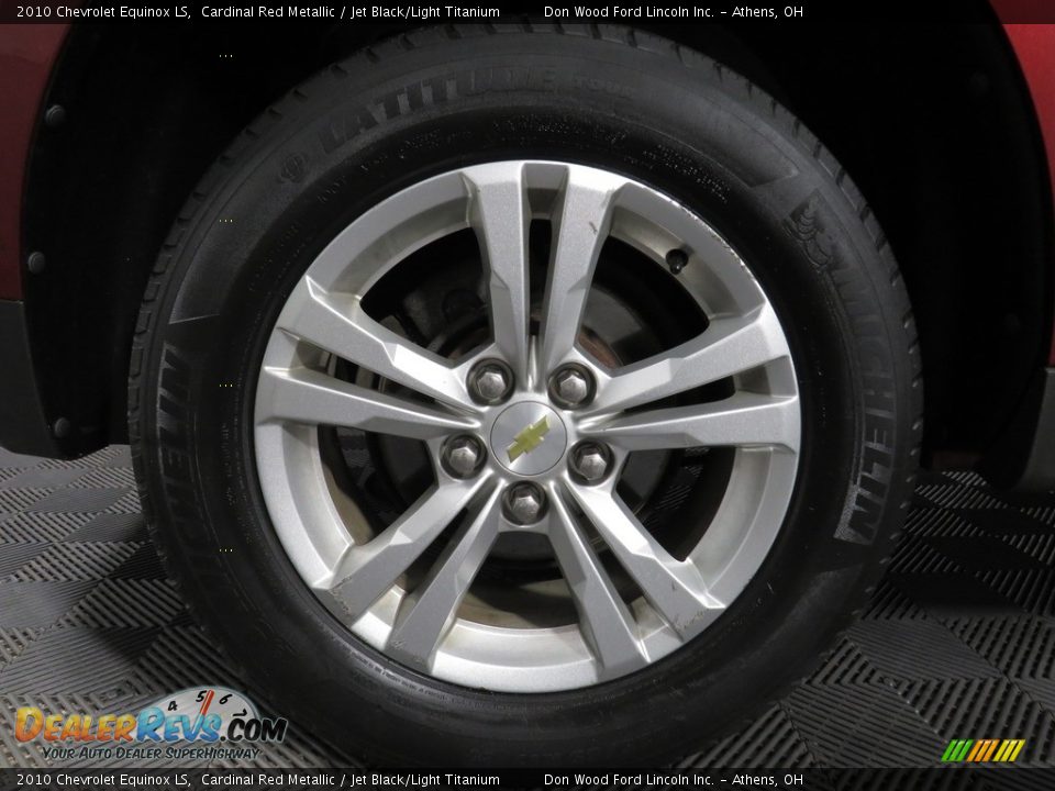 2010 Chevrolet Equinox LS Cardinal Red Metallic / Jet Black/Light Titanium Photo #16