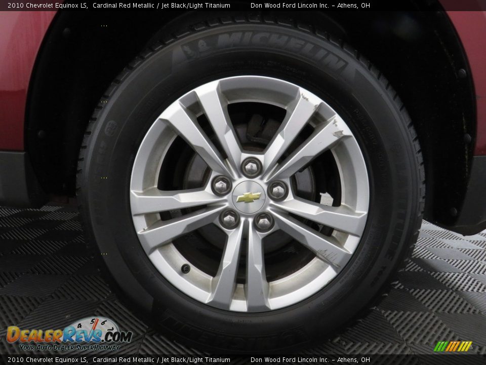 2010 Chevrolet Equinox LS Cardinal Red Metallic / Jet Black/Light Titanium Photo #19