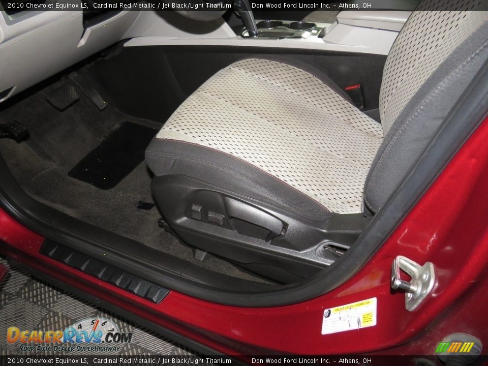 2010 Chevrolet Equinox LS Cardinal Red Metallic / Jet Black/Light Titanium Photo #21