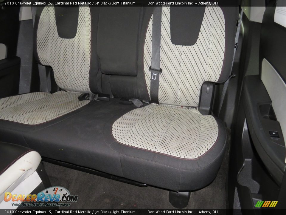 2010 Chevrolet Equinox LS Cardinal Red Metallic / Jet Black/Light Titanium Photo #23