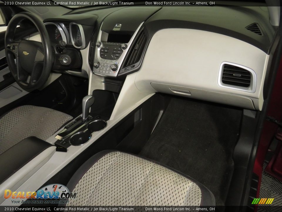 2010 Chevrolet Equinox LS Cardinal Red Metallic / Jet Black/Light Titanium Photo #30