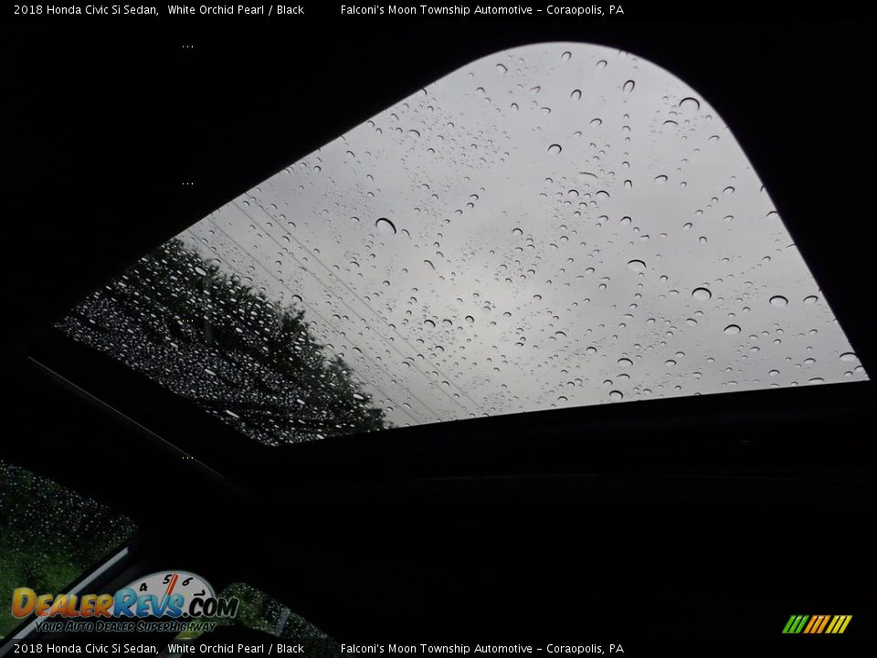 2018 Honda Civic Si Sedan White Orchid Pearl / Black Photo #21