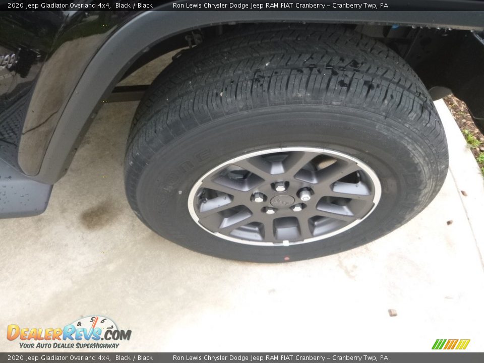 2020 Jeep Gladiator Overland 4x4 Black / Black Photo #9