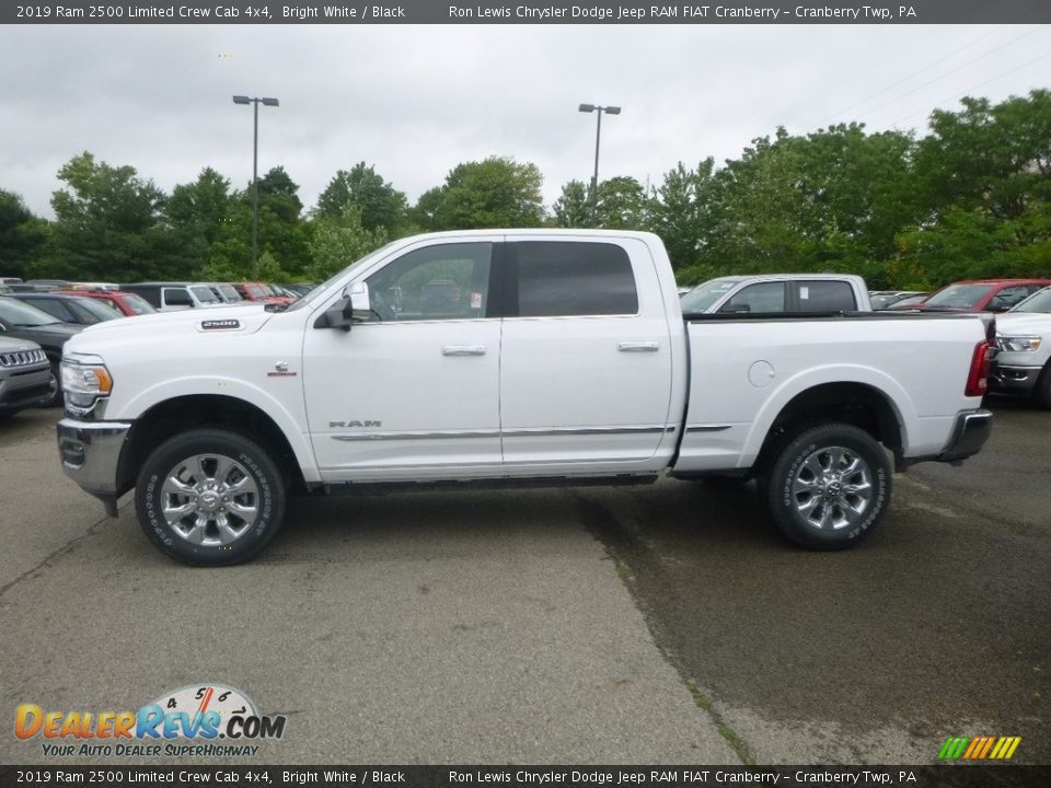 2019 Ram 2500 Limited Crew Cab 4x4 Bright White / Black Photo #2