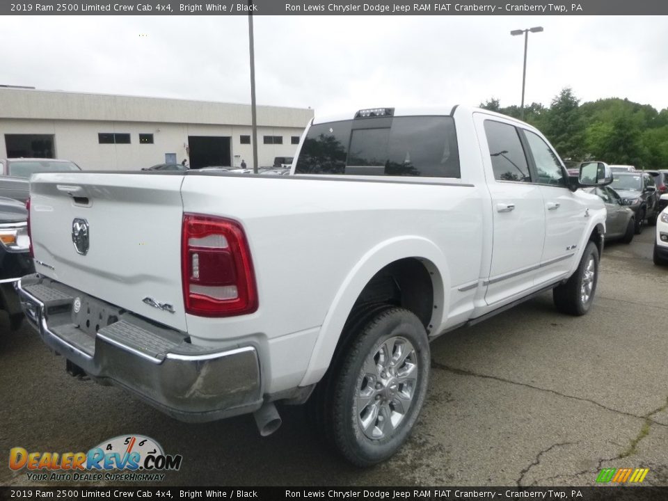 2019 Ram 2500 Limited Crew Cab 4x4 Bright White / Black Photo #5