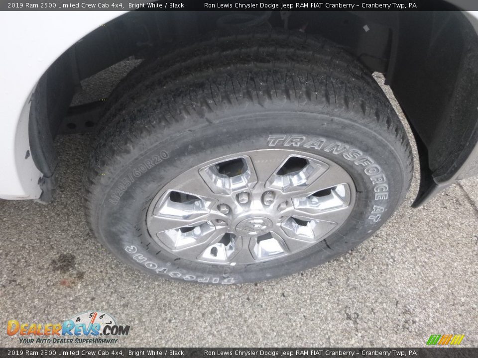 2019 Ram 2500 Limited Crew Cab 4x4 Bright White / Black Photo #9