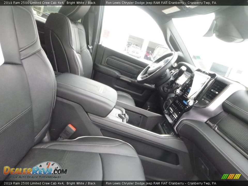 2019 Ram 2500 Limited Crew Cab 4x4 Bright White / Black Photo #10