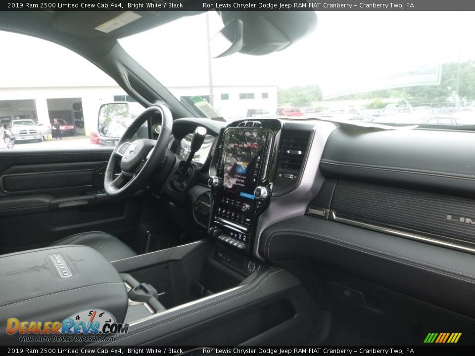 2019 Ram 2500 Limited Crew Cab 4x4 Bright White / Black Photo #12