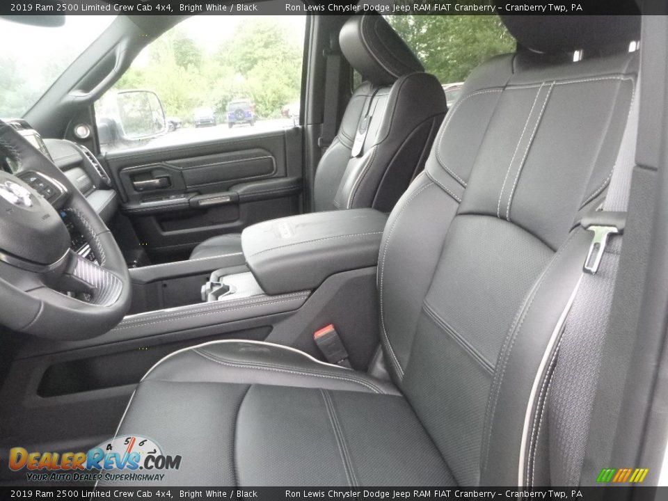 2019 Ram 2500 Limited Crew Cab 4x4 Bright White / Black Photo #14