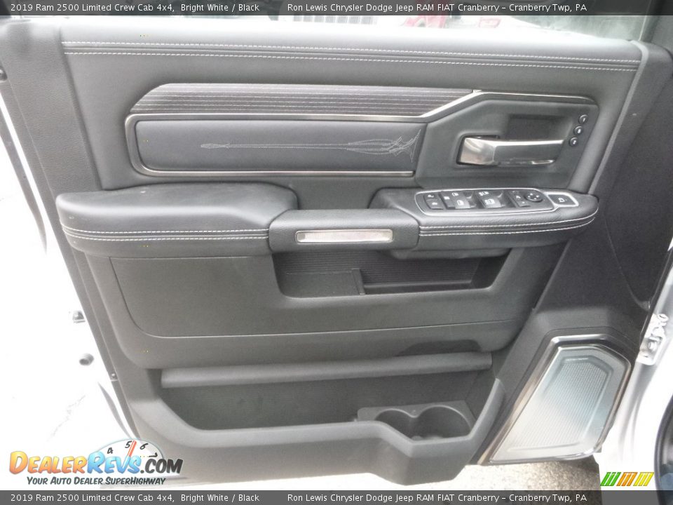 2019 Ram 2500 Limited Crew Cab 4x4 Bright White / Black Photo #15