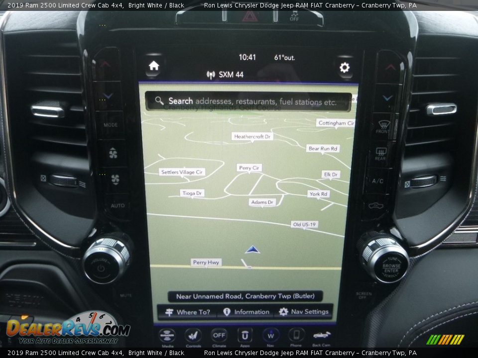 2019 Ram 2500 Limited Crew Cab 4x4 Bright White / Black Photo #18