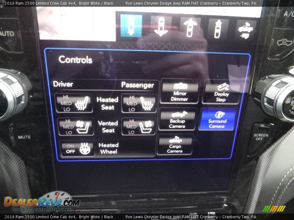 2019 Ram 2500 Limited Crew Cab 4x4 Bright White / Black Photo #20