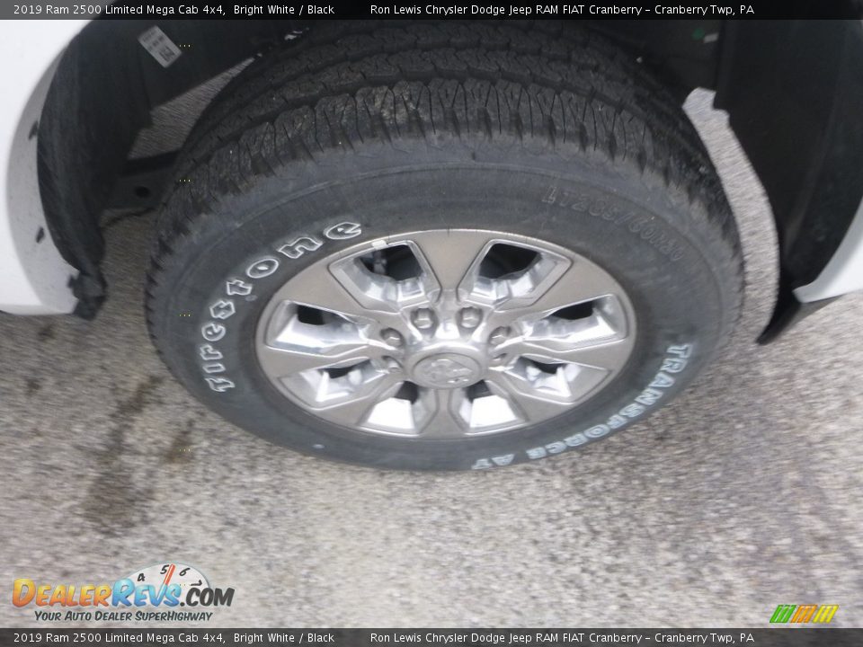 2019 Ram 2500 Limited Mega Cab 4x4 Bright White / Black Photo #8