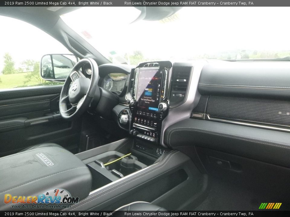2019 Ram 2500 Limited Mega Cab 4x4 Bright White / Black Photo #10