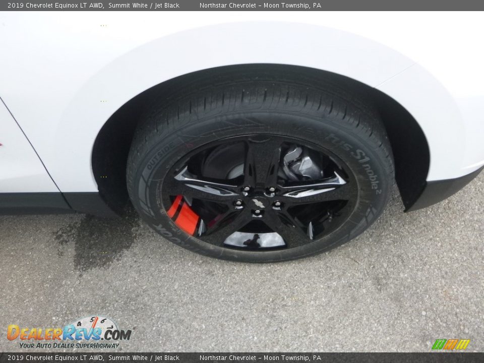 2019 Chevrolet Equinox LT AWD Summit White / Jet Black Photo #7