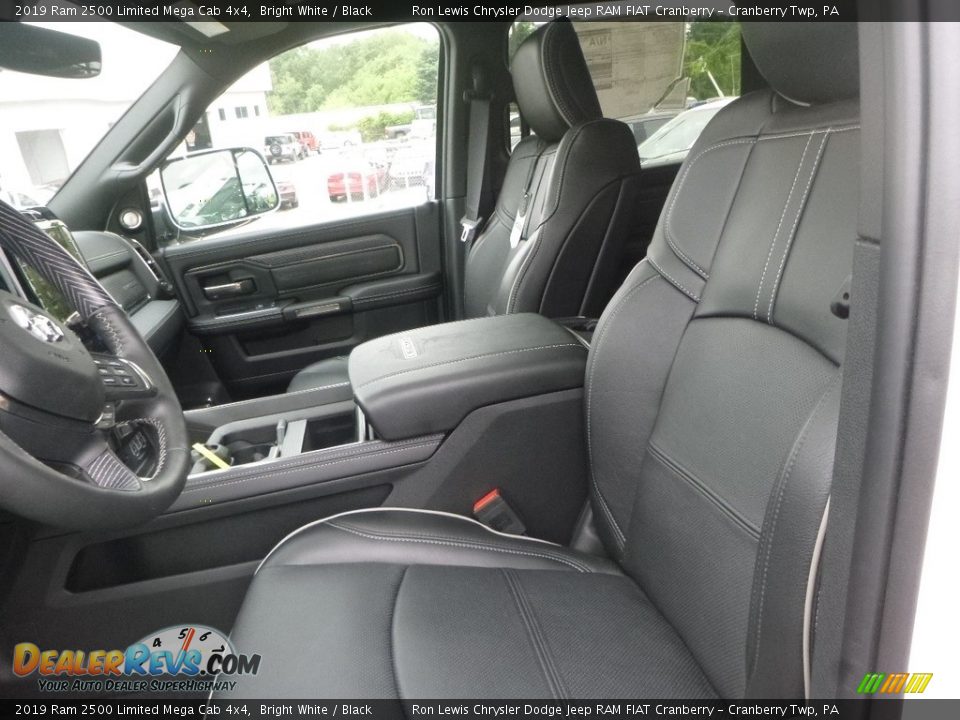 2019 Ram 2500 Limited Mega Cab 4x4 Bright White / Black Photo #14