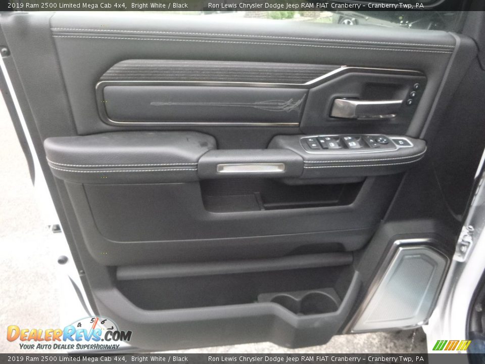 2019 Ram 2500 Limited Mega Cab 4x4 Bright White / Black Photo #15