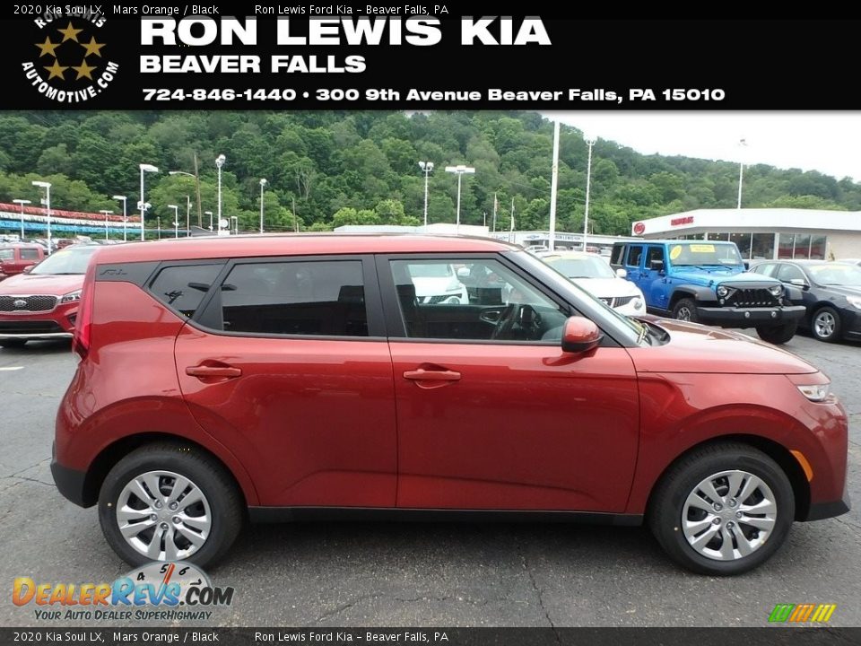 2020 Kia Soul LX Mars Orange / Black Photo #1