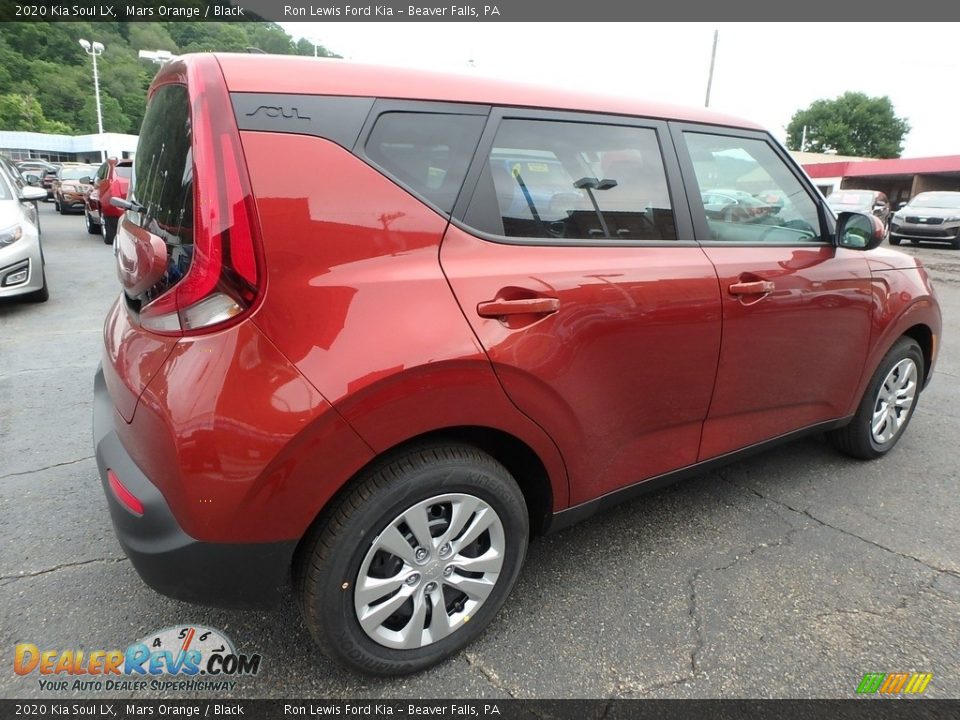 2020 Kia Soul LX Mars Orange / Black Photo #2