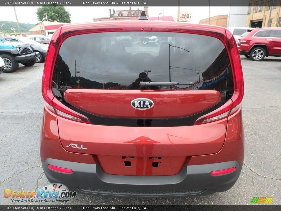 2020 Kia Soul LX Mars Orange / Black Photo #3