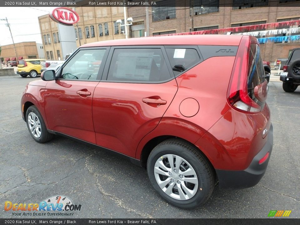 2020 Kia Soul LX Mars Orange / Black Photo #5