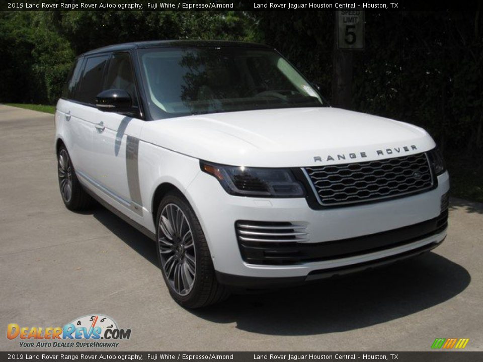 2019 Land Rover Range Rover Autobiography Fuji White / Espresso/Almond Photo #2